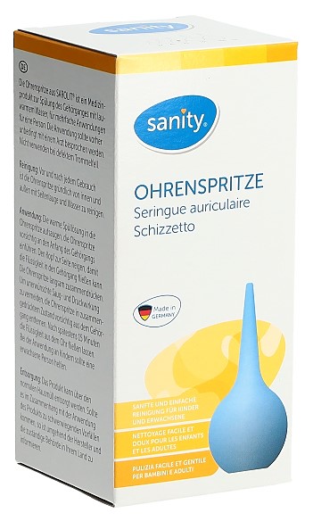 SANITY Ohrspritze, Hauptbild