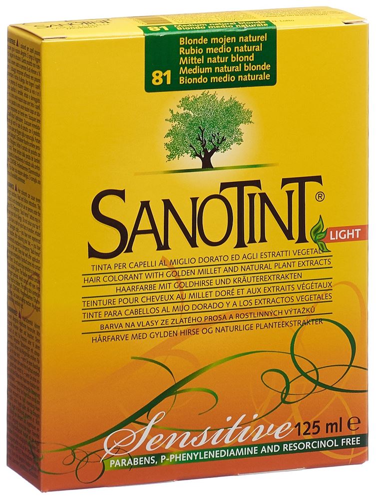 SANOTINT Sensitive Light teinture pour cheveux