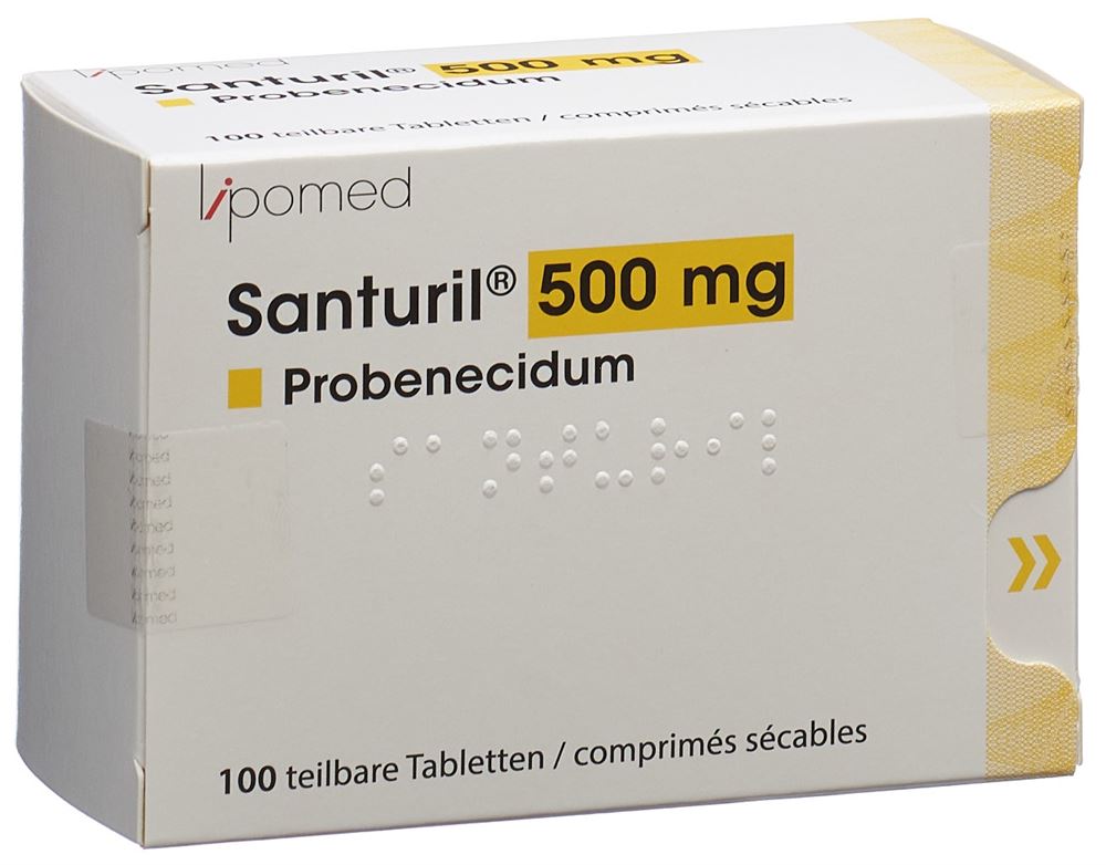Santuril Tabl 500 mg Blist 100 Stk, Hauptbild
