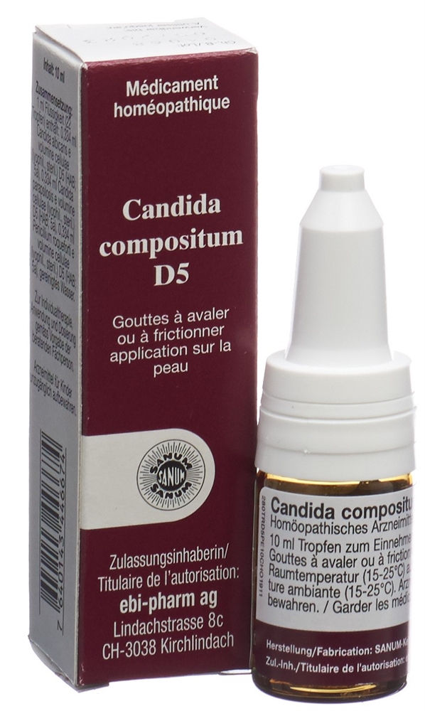 SANUM candida compositum 5 D, image 3 sur 5