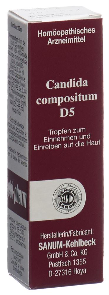 SANUM candida compositum 5 D, image principale