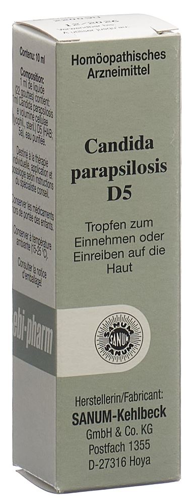 SANUM Candida parapsilosis 5 D, Hauptbild