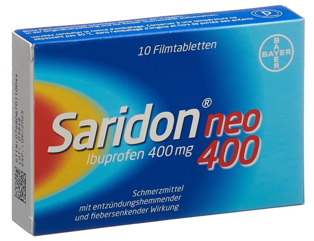 SARIDON neo 400 mg, image principale