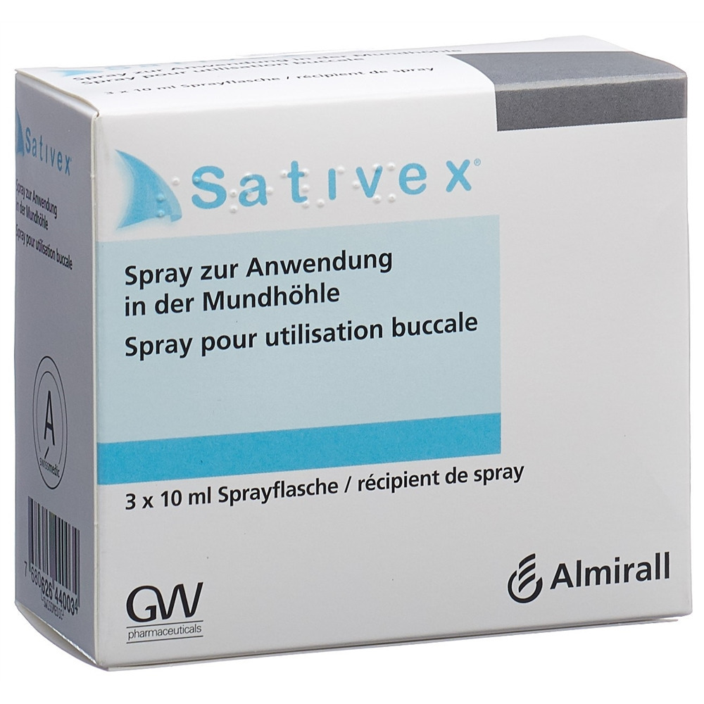 SATIVEX Lös zur Anwendung in der Mundhöhle Spr 10 ml, Hauptbild
