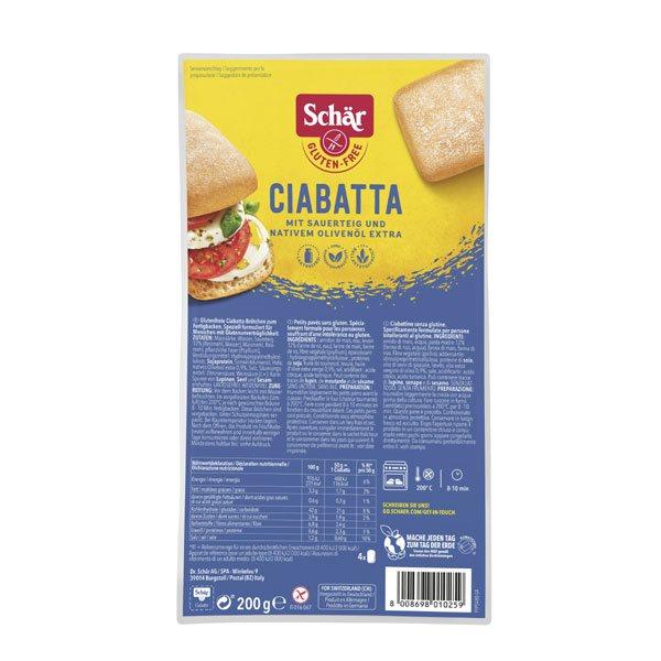 SCHAER Ciabatta Aufbackbrötchen