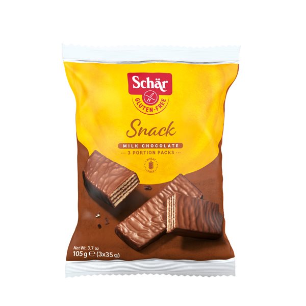 Schär Snack mit Schokolade