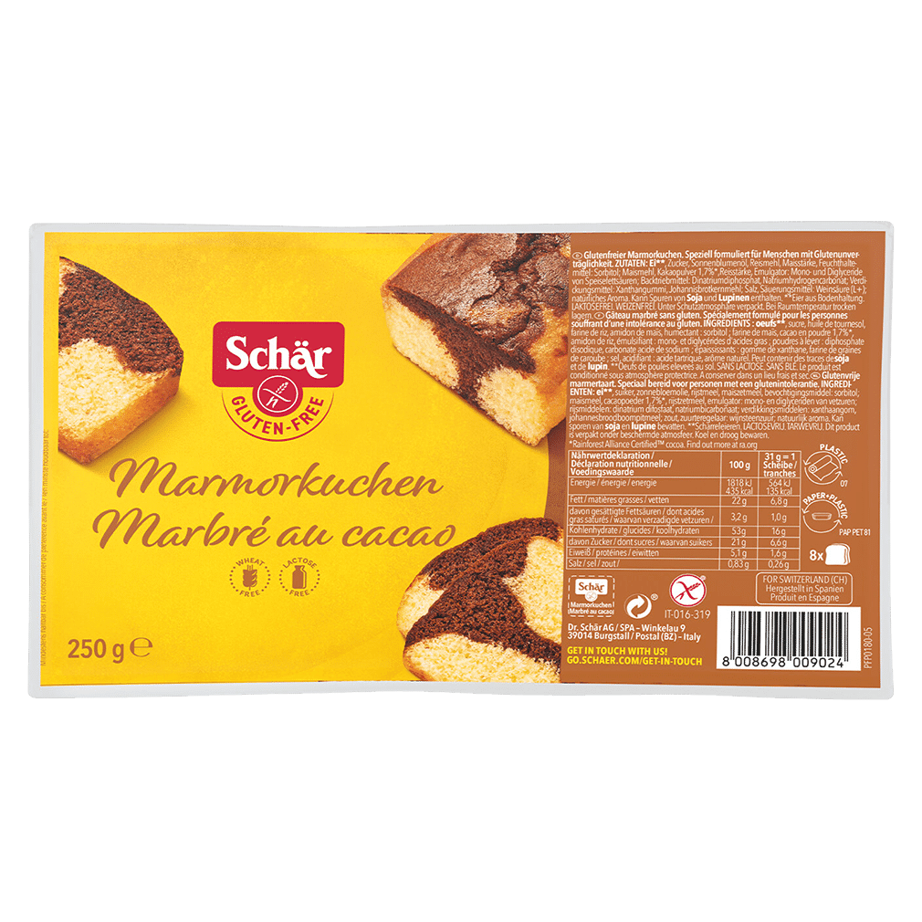 SCHAER marbré au chocolat