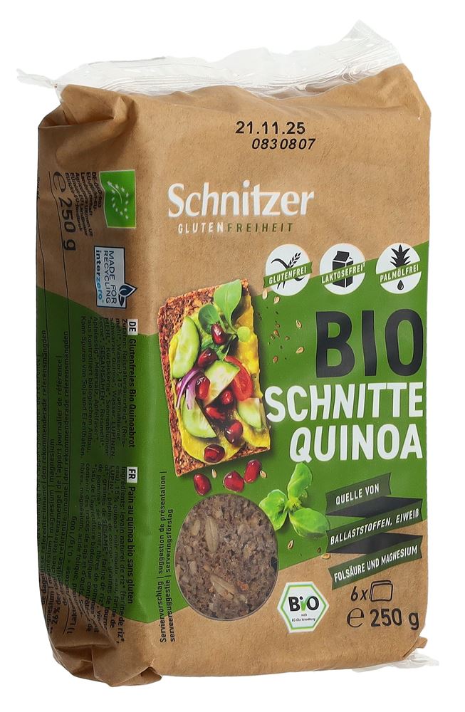 Schnitzer Bio tranches de quinoa