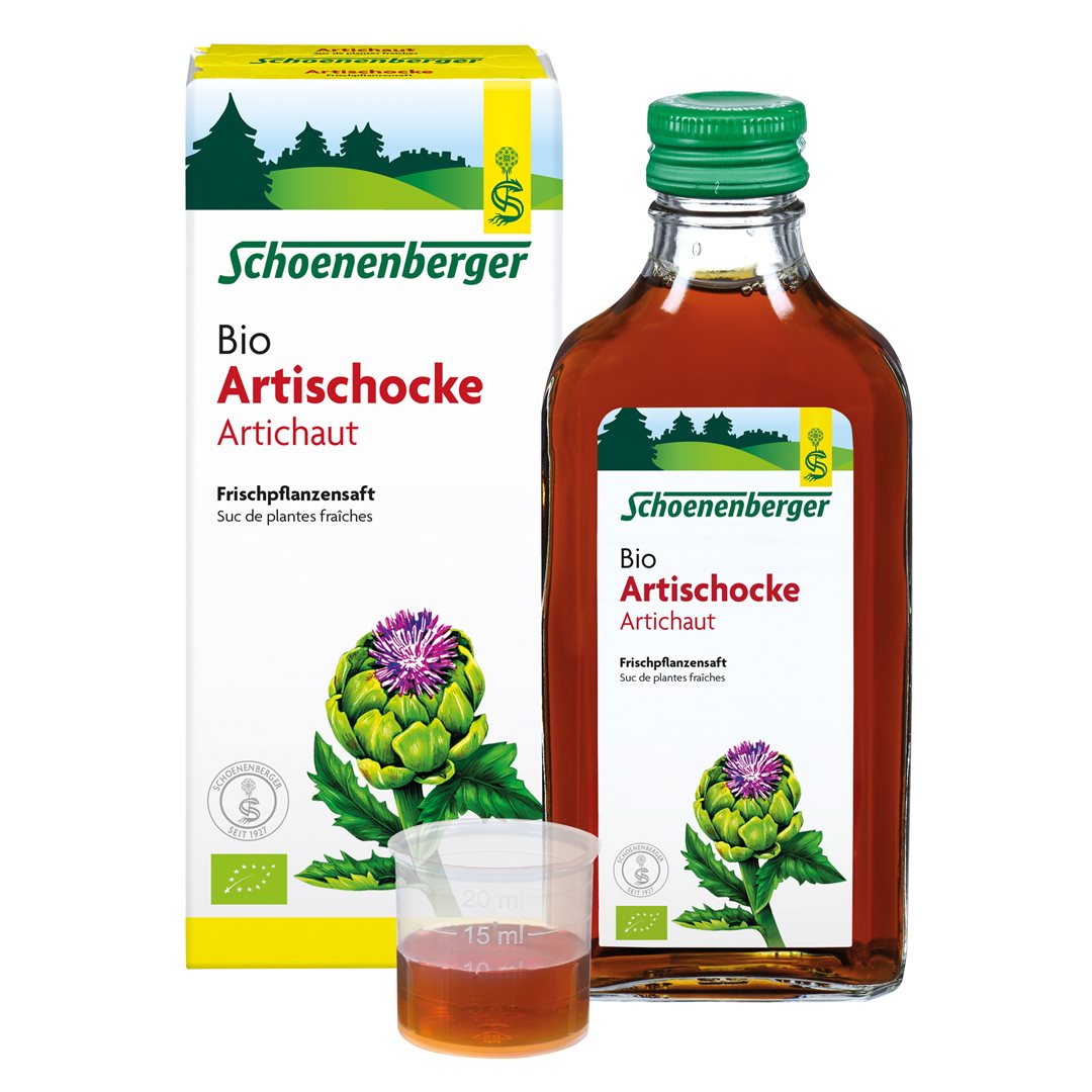 SCHOENENBERGER Artischocken Frischpflanzensaft, Hauptbild