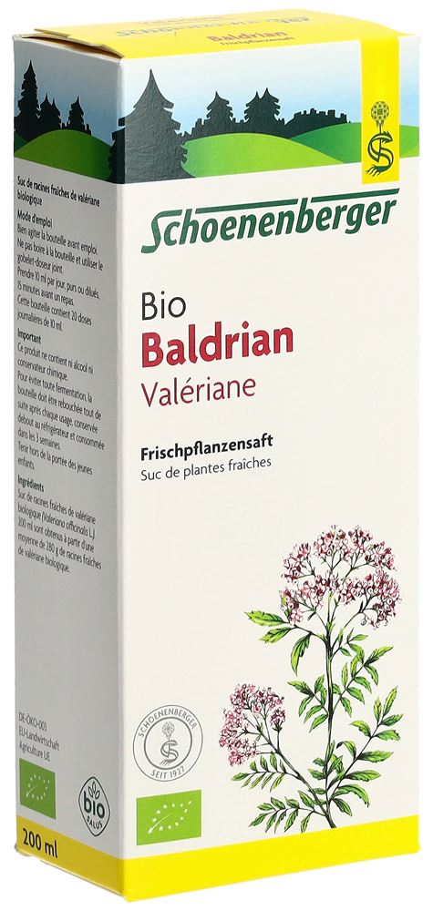 SCHOENENBERGER Baldrian Frischpflanzensaft, Hauptbild