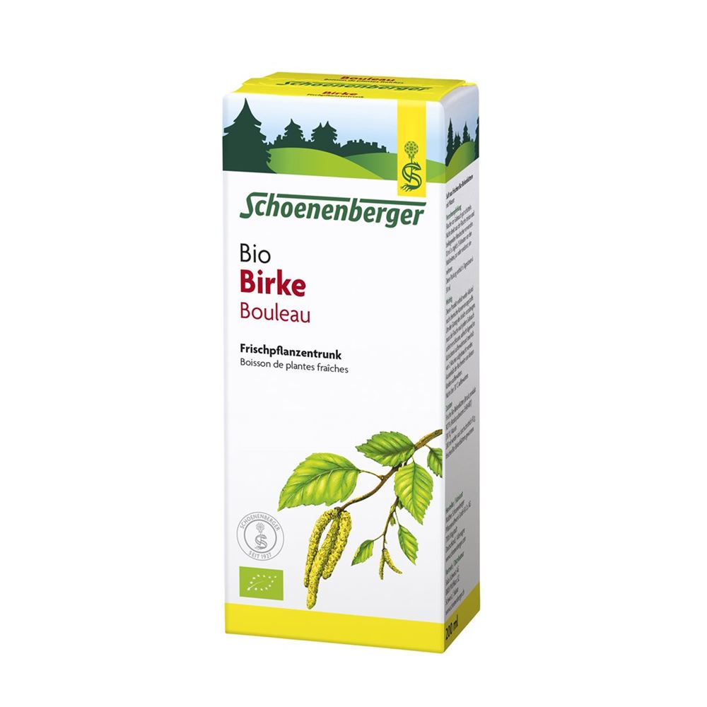 SCHOENENBERGER Bouleau boisson de plantes fraîches, image principale