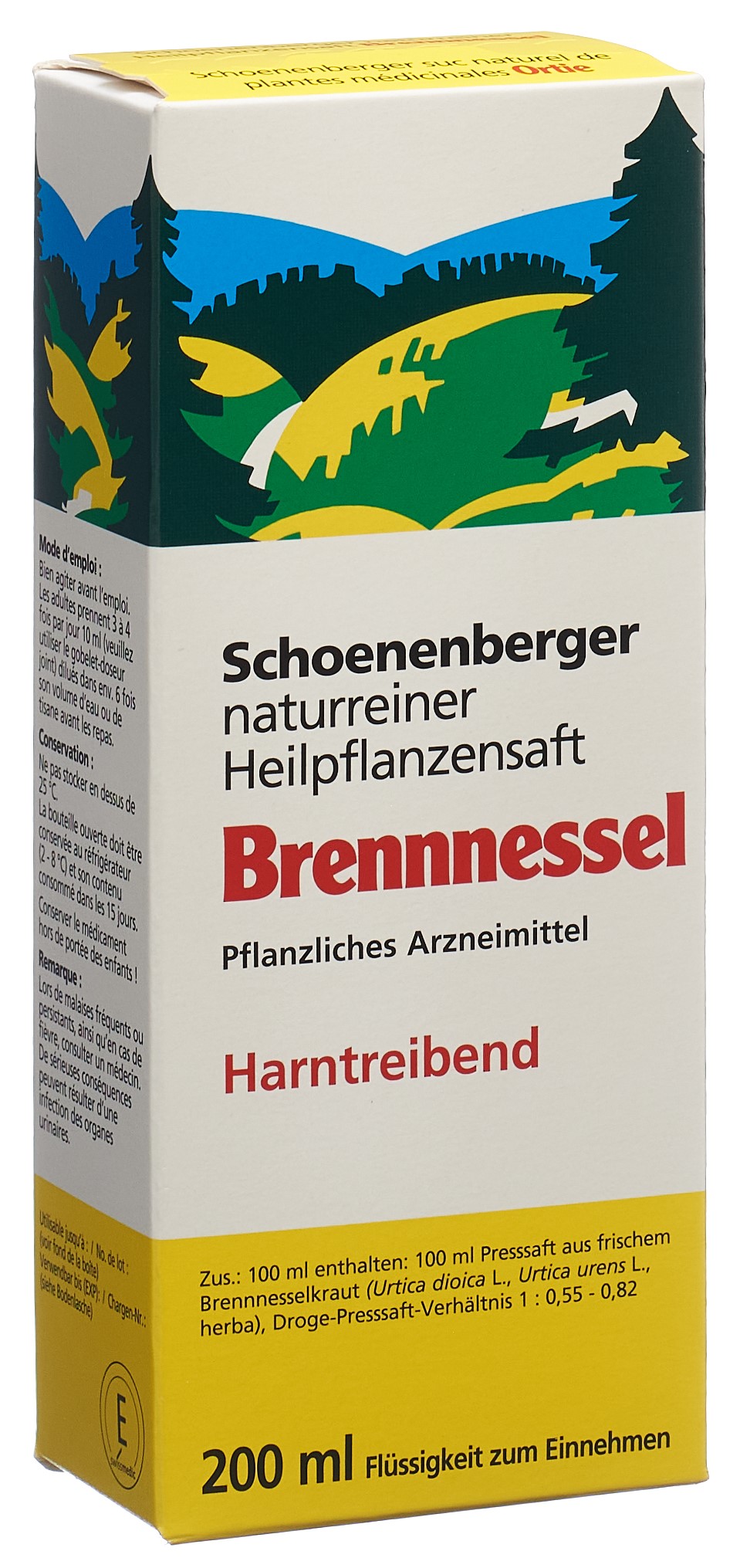 SCHOENENBERGER Brennnessel Heilpflanzensaft