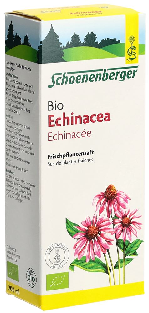 SCHOENENBERGER Echinacée suc de plantes fraîches, image principale