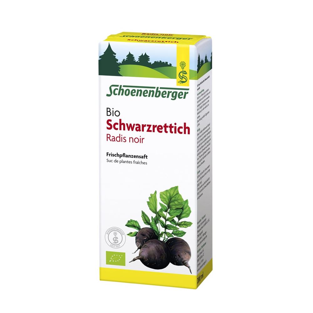SCHOENENBERGER Schwarzrettich Frischpflanzensaft, Hauptbild
