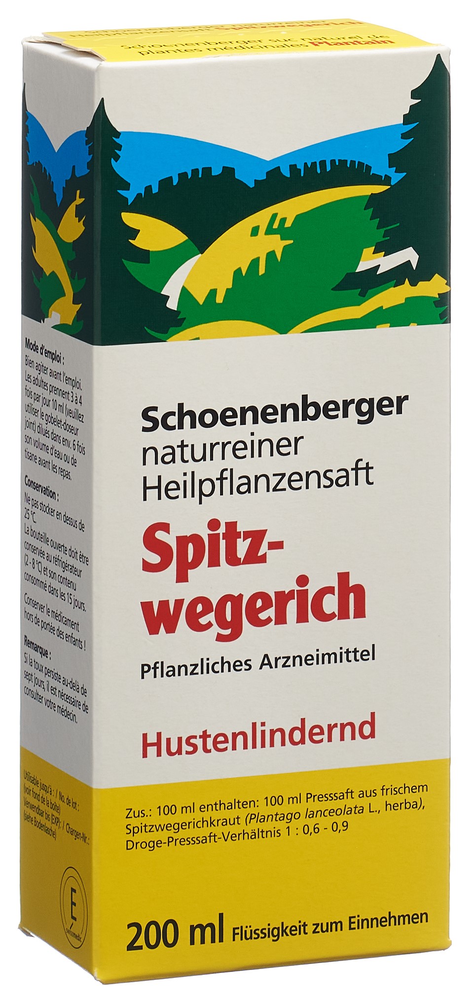 SCHOENENBERGER Spitzwegerich Heilpflanzensaft