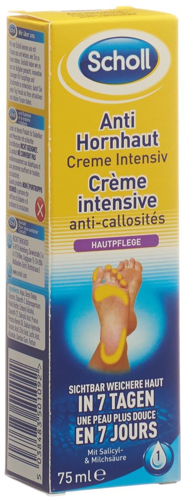 SCHOLL crème intensive anti-callosités