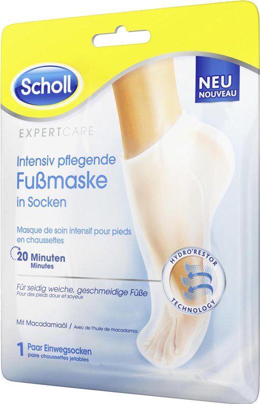 SCHOLL ExpertCare masque de soin intensif pour pieds, image principale