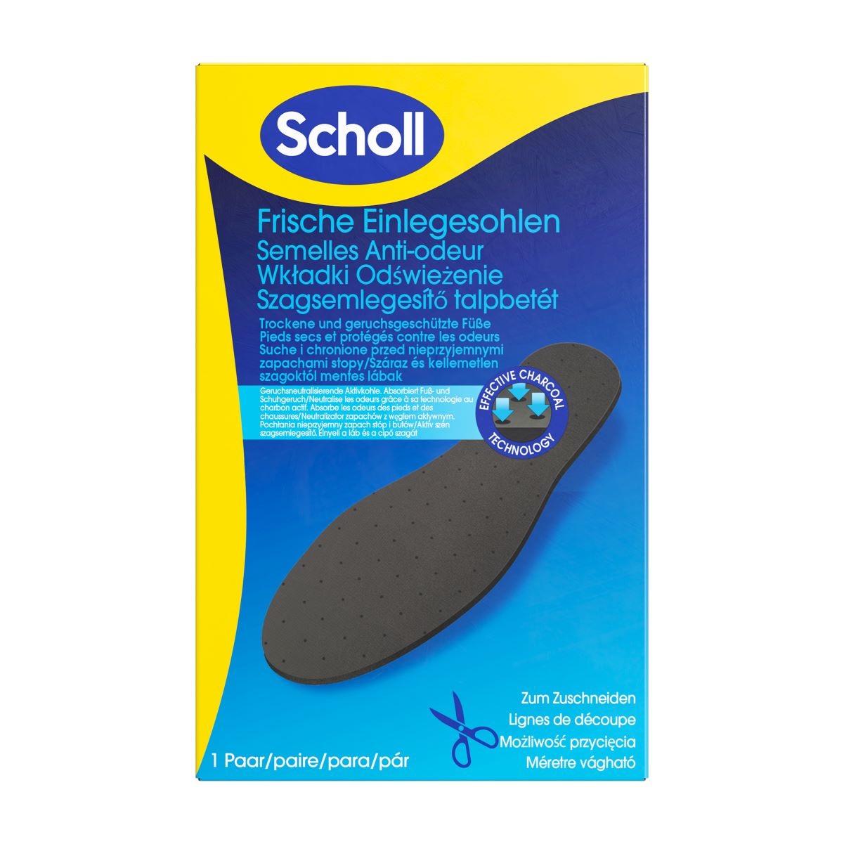 SCHOLL Odour Buster Einlegesohlen