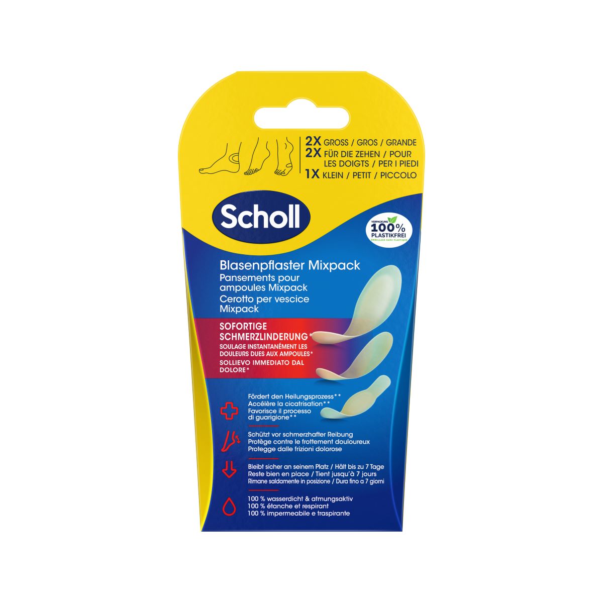 SCHOLL pansement pour ampoules