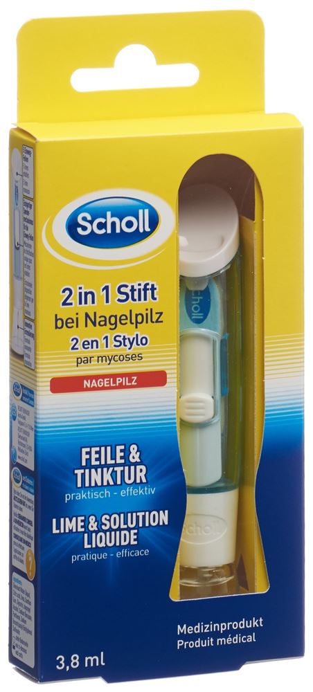 SCHOLL stylo 2en1 mycoses