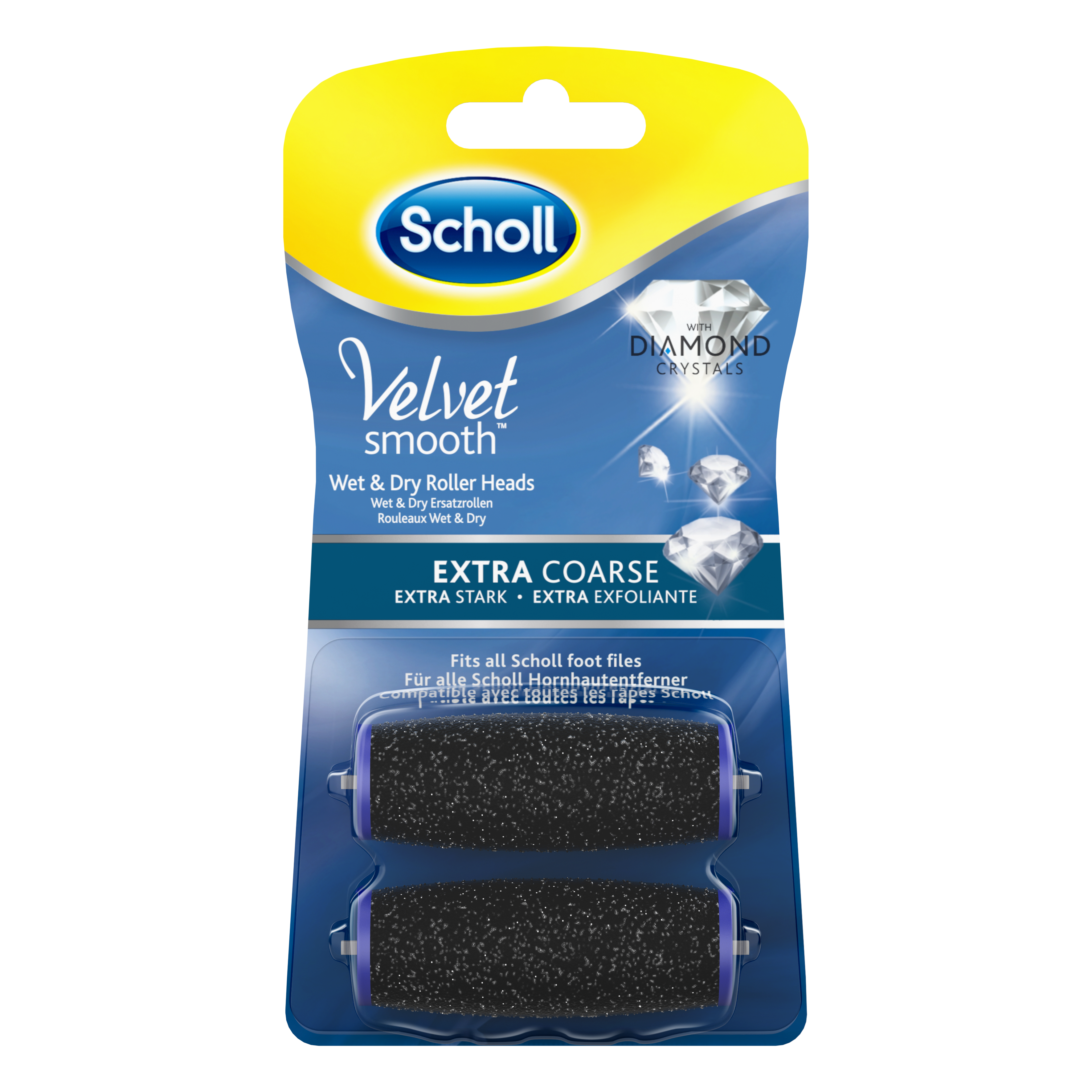 SCHOLL Velvet Smooth Pedi rouleaux