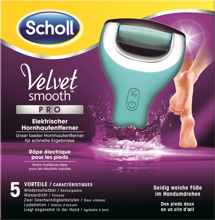 SCHOLL Velvet Smooth rape électrique pro