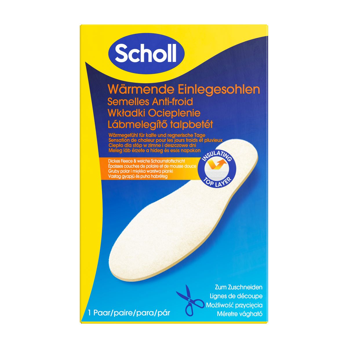 SCHOLL Warm Feet semelles