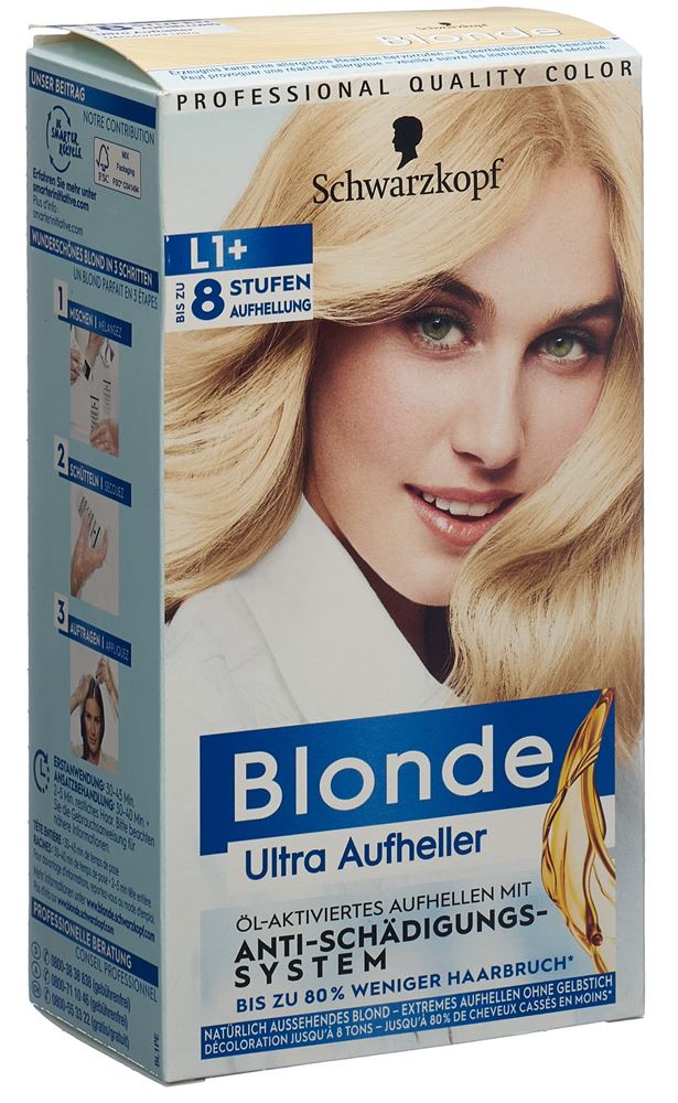 Schwarzkopf L1+ éclaircissant extrême, image principale