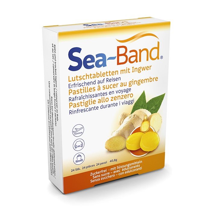 SEA-BAND pastilles à sucer gingembre, image principale