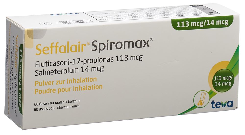 SEFFALAIR Inh Plv 113/14 mcg 60 Dos, Hauptbild