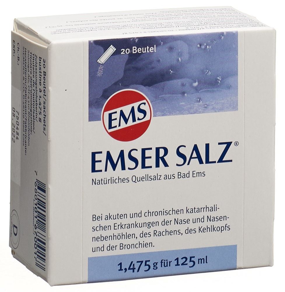 EMSER pdr sach 1.475 g, image principale