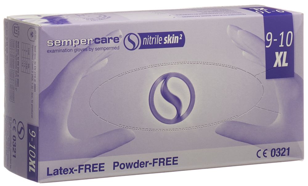 SEMPERCARE Nitrile Skin gants, image principale