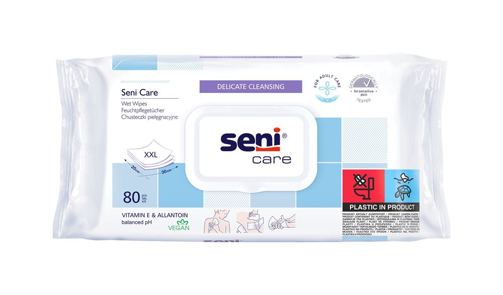 Seni Care lingettes de soin humides, image principale