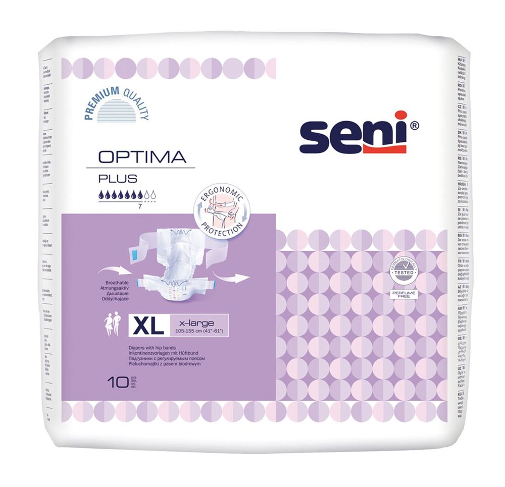 Seni Optima Plus changes complets