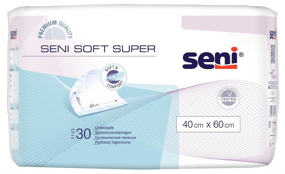 Seni Soft Super Einmal-Bettschutz, Hauptbild Seni Soft Super Einmal-Bettschutz, Hauptbild