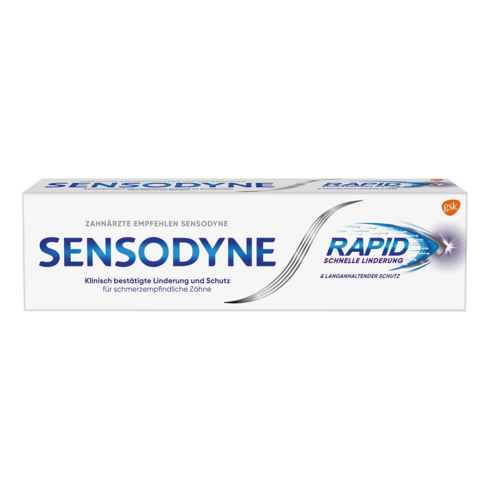 SENSODYNE Rapid Zahnpasta, Hauptbild