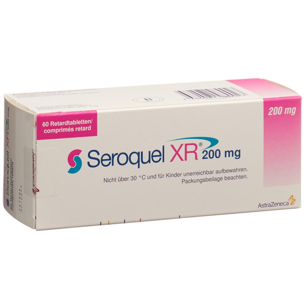 SEROQUEL cpr ret 200 mg blist 60 pce, image 2 sur 2