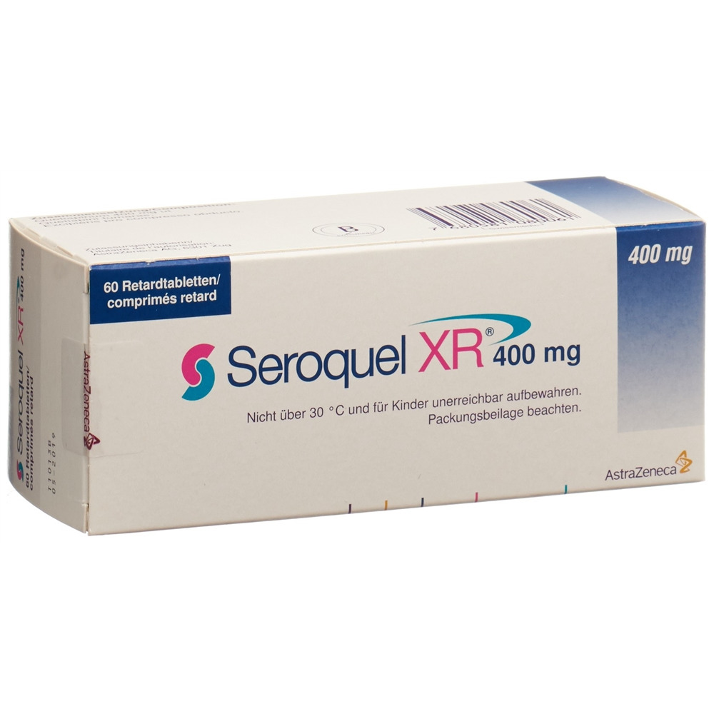 SEROQUEL cpr ret 400 mg blist 60 pce, image 2 sur 2