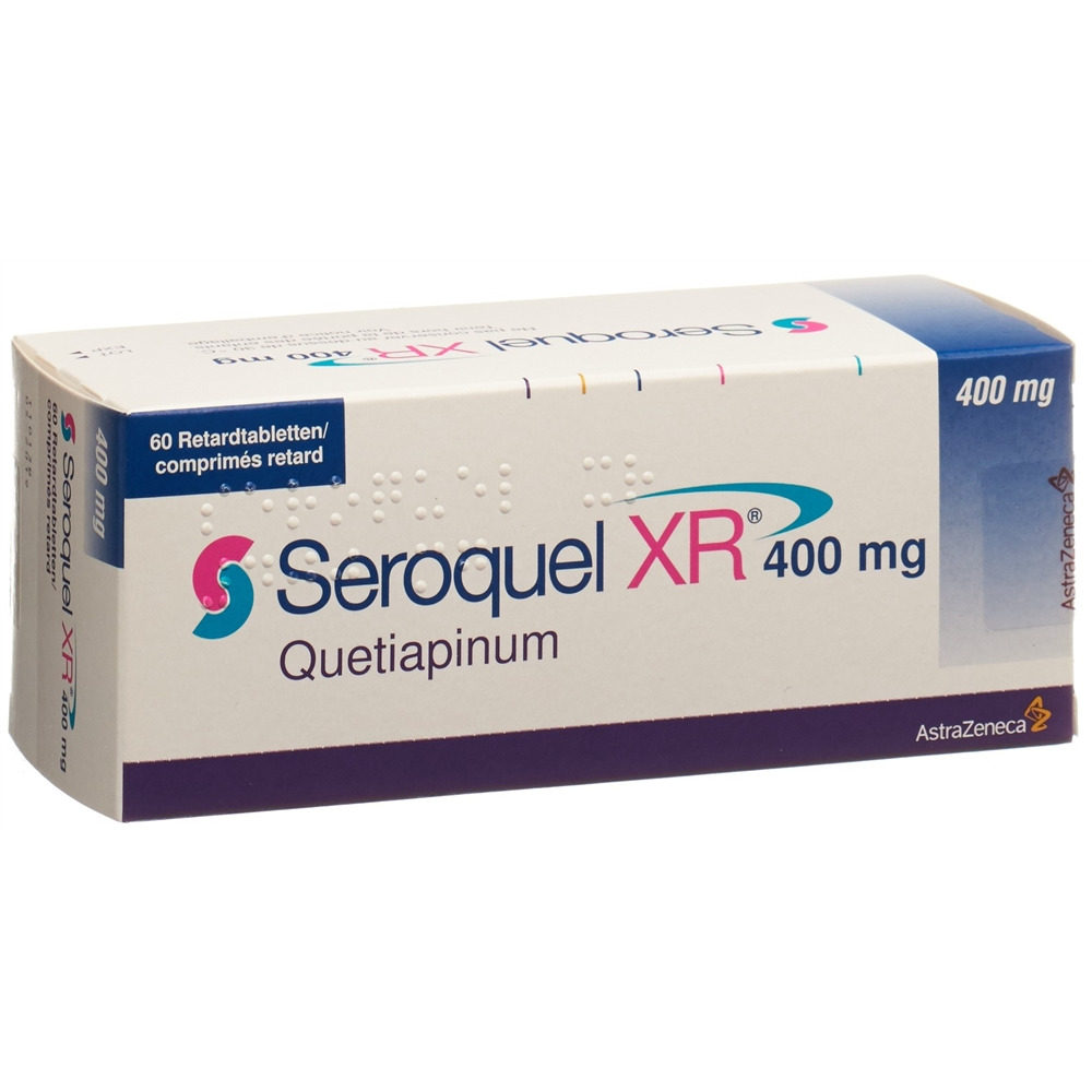 SEROQUEL cpr ret 400 mg blist 60 pce, image principale