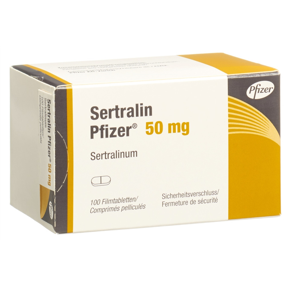 SERTRALINE Pfizer 50 mg, image principale