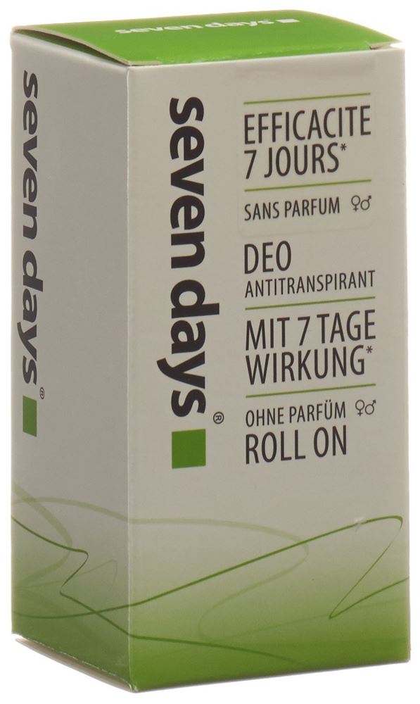 SEVEN DAYS déodorant antitranspirant