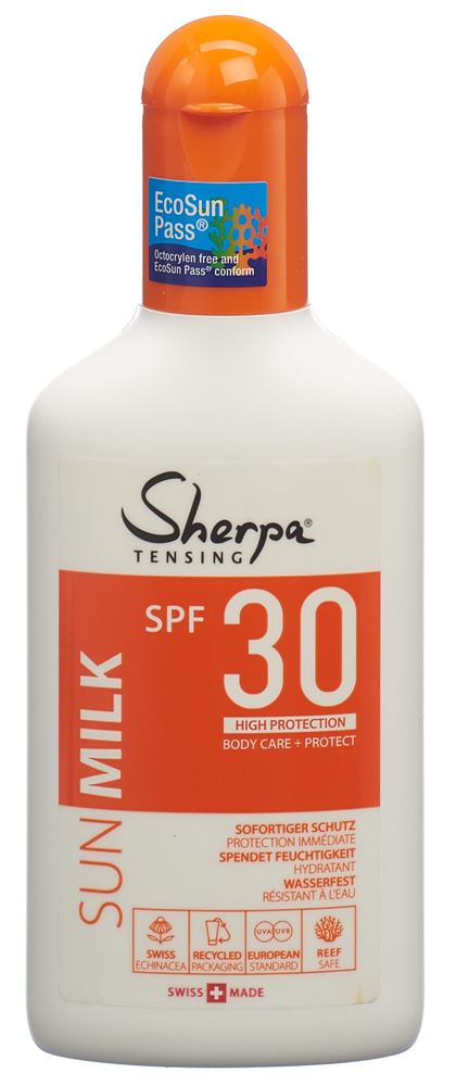 Sherpa Tensing lait solaire