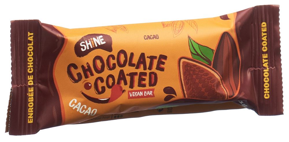 SHINE Chocolate Coated Vegan Bar, Hauptbild