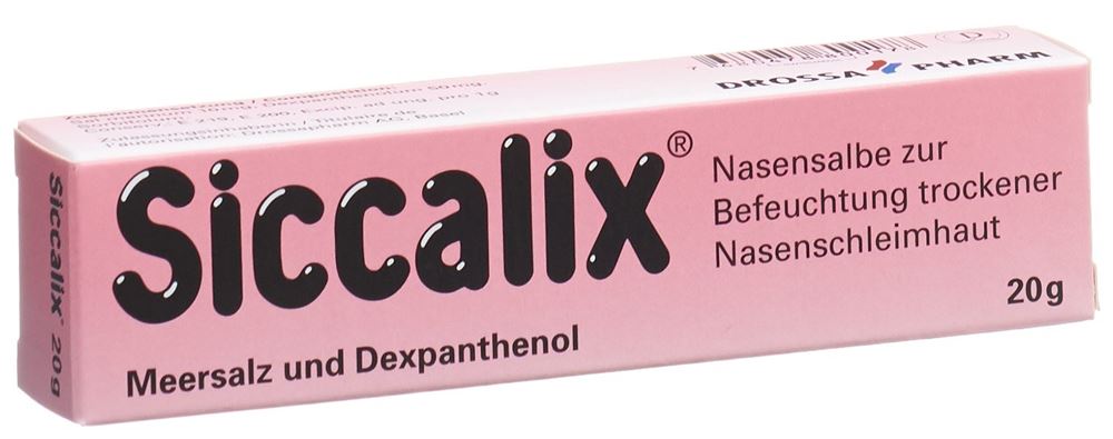 SICCALIX Nasensalbe Tb 20 g