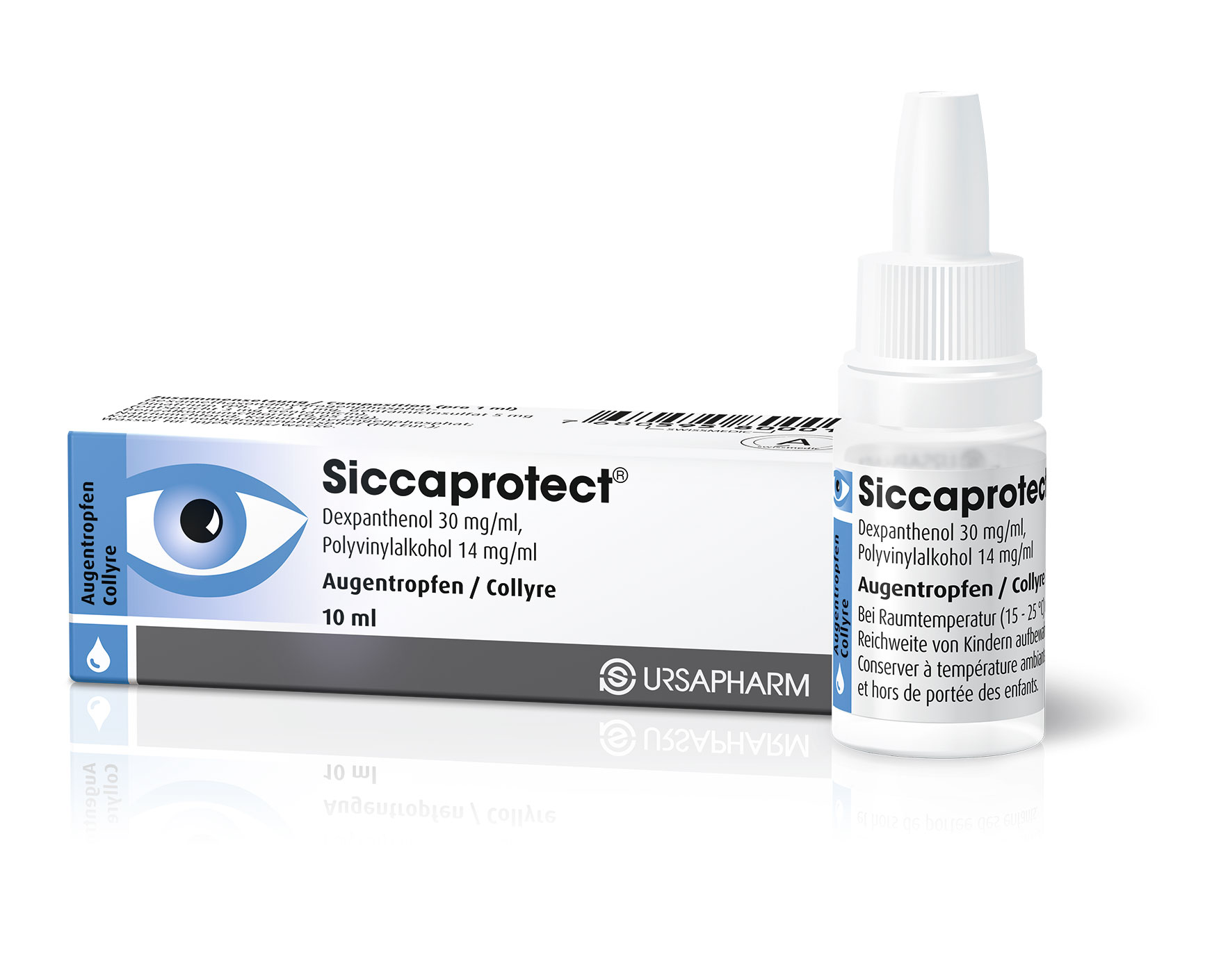 SICCAPROTECT Gtt Opht Fl 10 ml, Bild 2 von 3