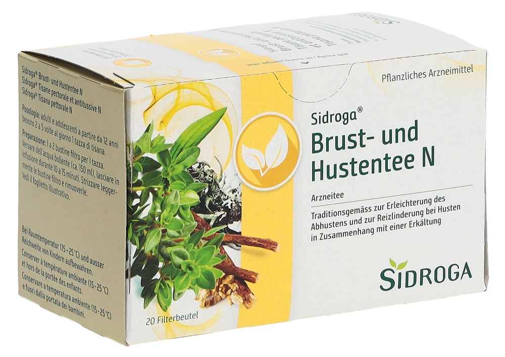 Sidroga Brust- und Hustentee N