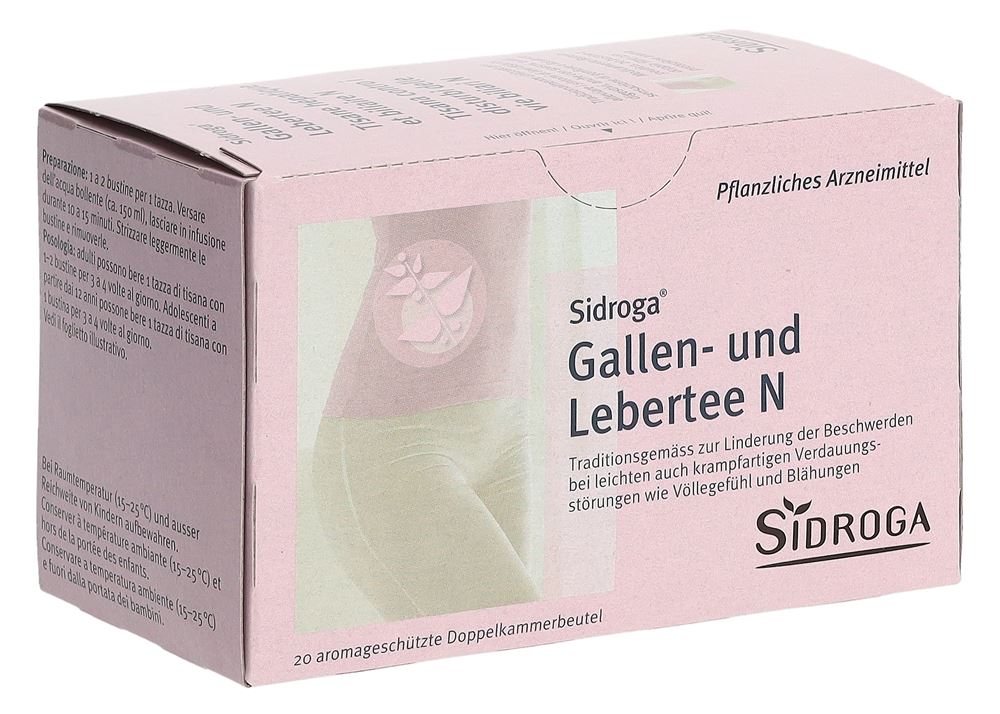 Sidroga Gallen- und Lebertee N, Hauptbild