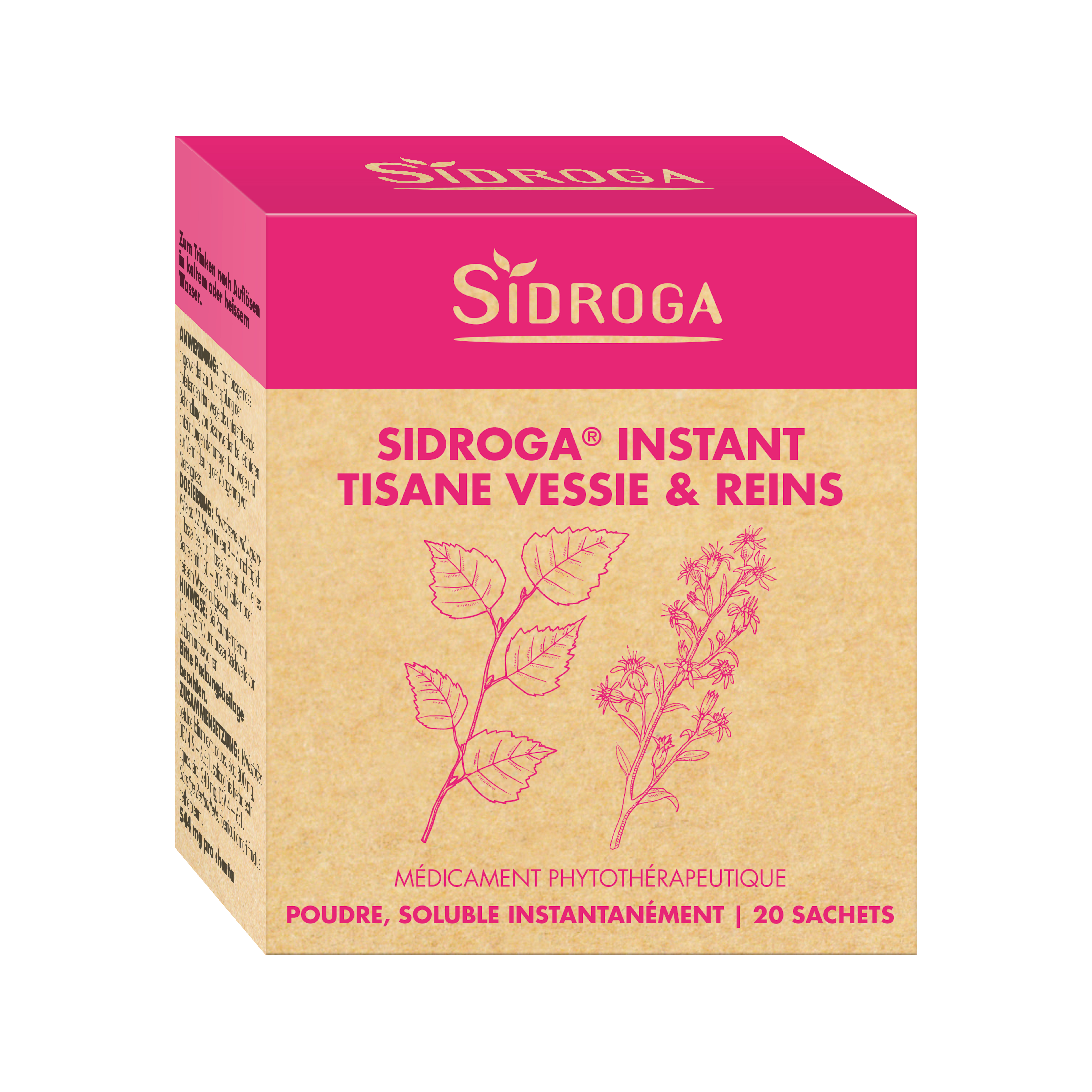 Sidroga instant tisane vessie & reins, image 2 sur 2