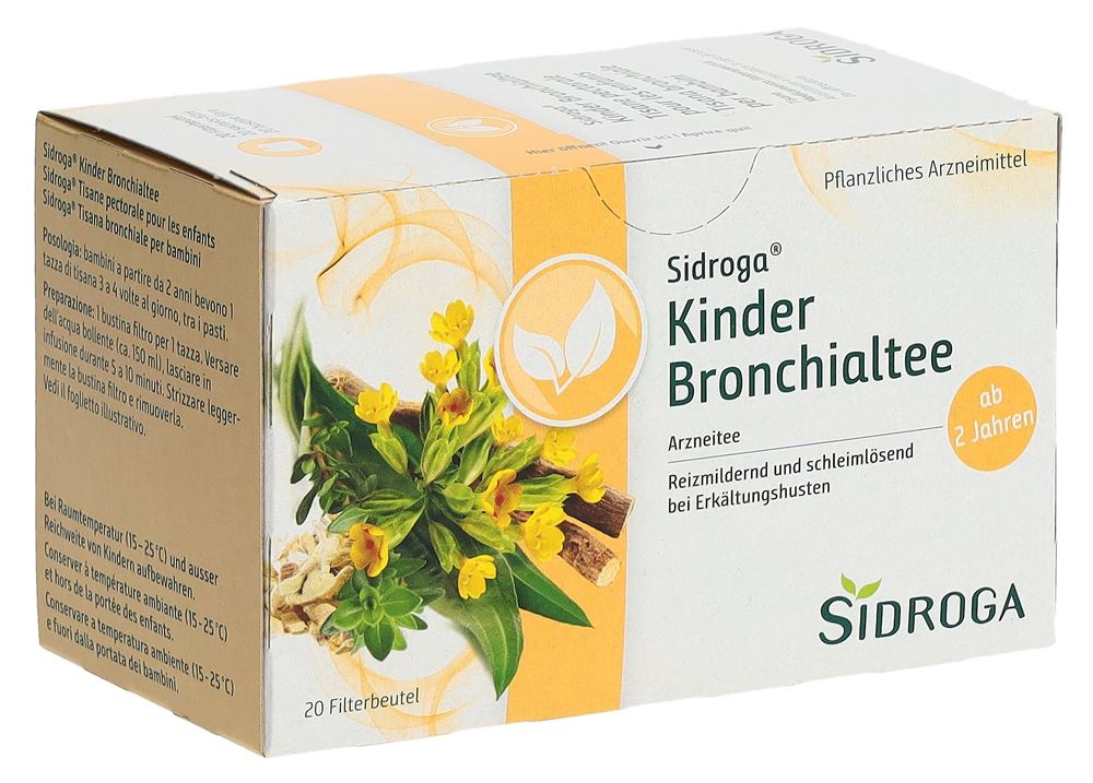 Sidroga Kinder Bronchialtee, Hauptbild