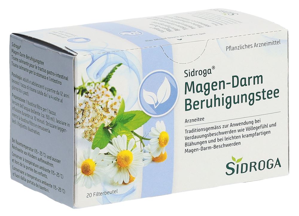 Sidroga Magen-Darm Beruhigungstee, Hauptbild Sidroga Magen-Darm Beruhigungstee, Hauptbild